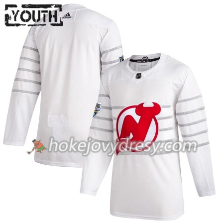 Dětské Hokejový Dres New Jersey Devils Blank Bílá Adidas 2020 NHL All-Star Authentic